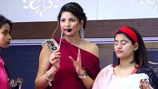 Glimpse of makeup seminar by Nidhi Gupta