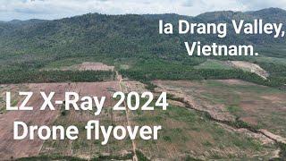 LZ X-Ray Ia Drang Vietnam today by drone 2024. 4k 60fps (Vietnam War)