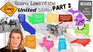 Crazy Stories Behind the Weirdest Laws In the US PART 2 How Every States Craziest Laws Came To Be