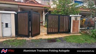 An Yu Aluminium Trackless Folding Autogate | Au Yu Smart Gate | 5