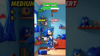 Sonic Quiz! Only True Fans Can Get 08/08!