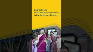 You are very Fortunate because.. - #Prabhupada #37| #srilaprabhupada #prabhupadasays #iskcon #shorts