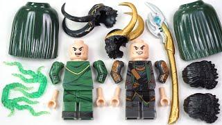 LEGO Loki Season 2 | Loki the God of Time Unofficial Lego Minifigures