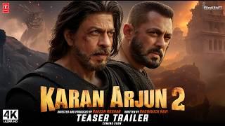 KARAN ARJUN 2 - Hindi Trailer | Salman Khan | Shahrukh Khan | Madhuri Dixit | New Movies 2025