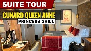 Cunard Queen Anne Princess Grill Suite Revealed