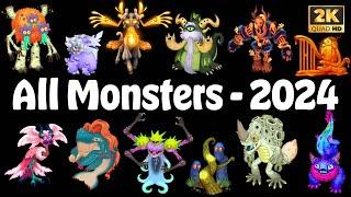 All Monsters Released in 2024 | My Singing Monsters