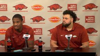 Larry Worth III and Fernando Carmona Jr. talk about spring practice and more