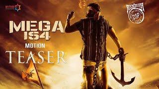 #MEGA154 Motion Teaser | #CHIRU154 Motion Poster | Chiranjeevi As Valtheru Veerayya | Get Ready