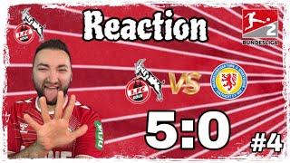 1. FC Köln zerlegt Eintracht Braunschweig 5:0! Endlich der lang ersehnte souveräne Sieg  #Reaction