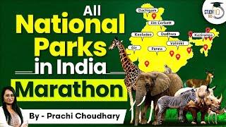 All Important National Parks of India | Environment & Ecology | UPSC