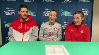 Carlo Basso, Sarah Loewen, Kiera Scott - SFU Women’s Soccer - 11/14/2024