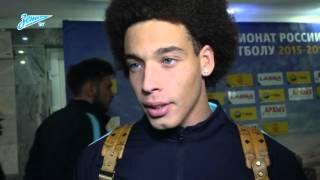 Axel Witsel reflects on Zenit's draw in Krasnodar