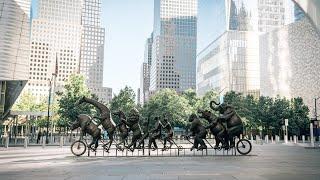 We bet you've never seen a sculpture like this in NYC before!