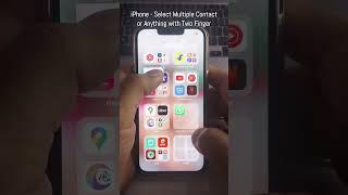  3 iPhone Tricks You MUST Know!  Boost Battery,  Notes Hack, ️ Two-Finger Select! #shorts