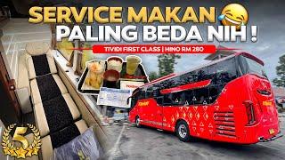 SERVICE MAKAN NYA AGAK LAIN NIH  Jakarta - Yogyakarta Naik Bus KASTA TERTINGGI Tividi.