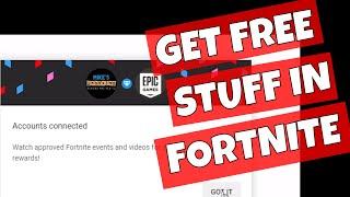 Link Epic Games Account To YouTube For FREE Content And DROPS