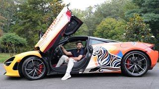 Shahid Anwar Spent $370k On Mclaren 720S For His Energy Drink Launch