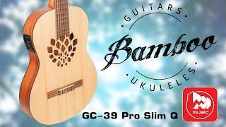 Классическая гитара с подключением Bamboo GC-39 Pro Slim Q