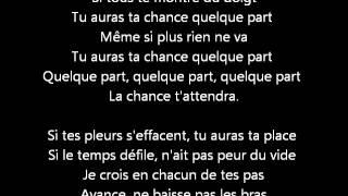 Kenza Farah - Quelque part Lyrics