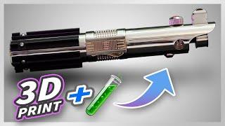 Electroplating 3D Prints | Lightsaber Tutorial