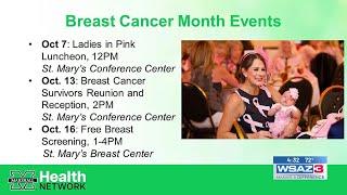 Breast Cancer Awareness Month With Marshall Health Network