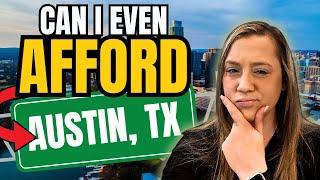 The TRUTH About Cost of Living in AUSTIN TEXAS 2024!  [Watch Before Moving!]