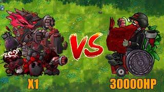 PVZ 1 Fusion 2.3 Challenge!! 1 Plants Fusion VS 30000 Ultimate Professor Z  - Who Will Win?