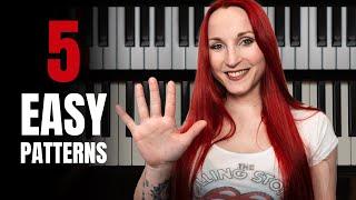 5 Piano Patterns Every Beginner SHOULD KNOW