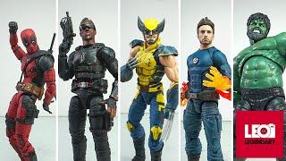 EVERY Custom Figure: Deadpool, Wolverine, Human Torch, Blade STOP-MOTION REVIEWS!