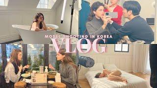 Model VLOG / Shooting in Korea / daily life in Seoul