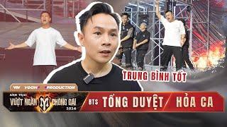 Hậu trường Hoả Ca stage | Luyện tập vui phấp phới, Binz phô diễn khả năng giao tiếp trung bình tốt