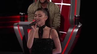 Ariana Grande Sings "My Team Is Full" And Drops Her Mic| The Voice 2021