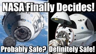 The Decision Is Made - Boeing Might Be Safe? But SpaceX Is SAFER!