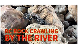 A day of RC Crawling down by the river