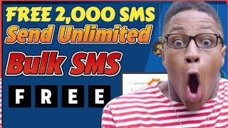 How to send 2k bulk sms free daily (STEP BY STEP)