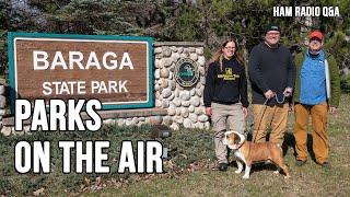 Parks on the Air: Baraga State Park, Michigan (POTA) - Ham Radio Q&A