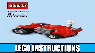 LEGO Instructions - Promotional - 40280 - Tractor - Monthly Mini Model Build