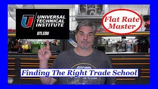 Is UTI Worth IT??? Automotive Technician Trade Schools