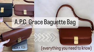 APC Grace Baguette Bag Review (everything you need to know)