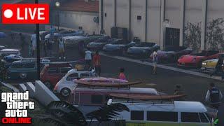 GTA 5 LIVE Car Meet | Drag Races | RP | PS4 | EVERYONE CAN JOIN