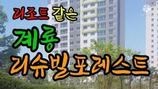 계룡리슈빌 설경