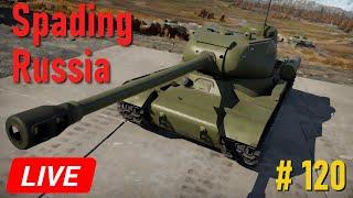 Spading Russia BR 6.3 - 6.7  | War Thunder Stream #120 | 4K UHD