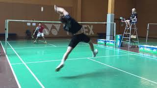 Canadian badminton talent Victor Lai at Danish Junior Cup International - part 2