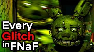 Literally All 172 Glitches in FNaF 1–7