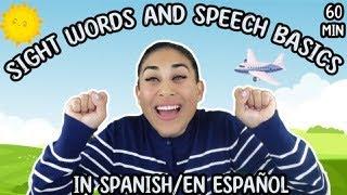 Sight Words, Visiting the Zoo y Mas! All in Spanish with Miss Nenna the Engineer | Spanish For Minis