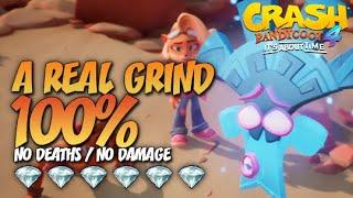 Crash Bandicoot 4: A Real Grind 100% Run - All Gems Guide (No Deaths / No Damage)