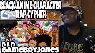 Black Anime Character Rap Cypher | GameboyJones ft. Breeton Boi, Diggz Da Prophecy & More(Reaction)