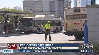 RTC offering free rides on New Year's Eve