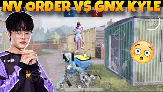 NV Order vs GNX Kyle 1v1 TDM In PUBG Mobile!! Team NOVA Playing PUBG Mobile!!️