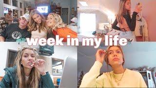 week in my life!!! school, thanksgiving, snowstorm, and so much more!